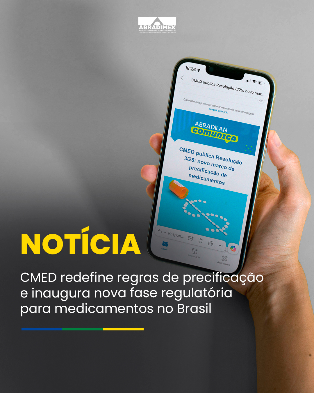A Câmara de Regulação do Mercado de Medicamentos (CMED) publicou a Resolução nº 3-2025, que refo